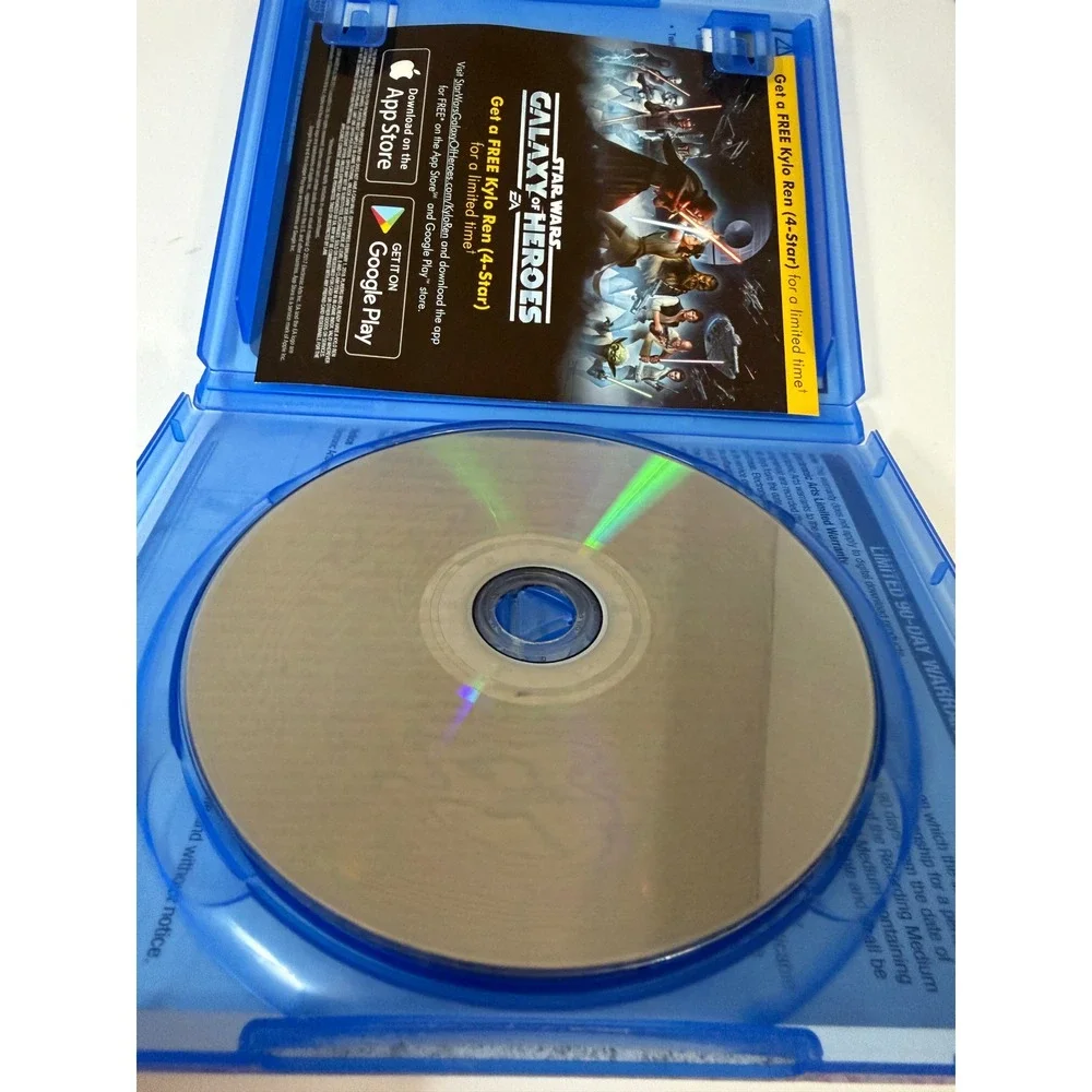 Sony PS4 Blue Star Wars Battlefront II Game Case